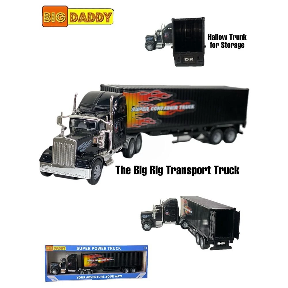 商品Big Daddy|Mag-Genius Big-Daddy Big Rig Tractor Trailer Toy,价格¥151,第4张图片详细描述
