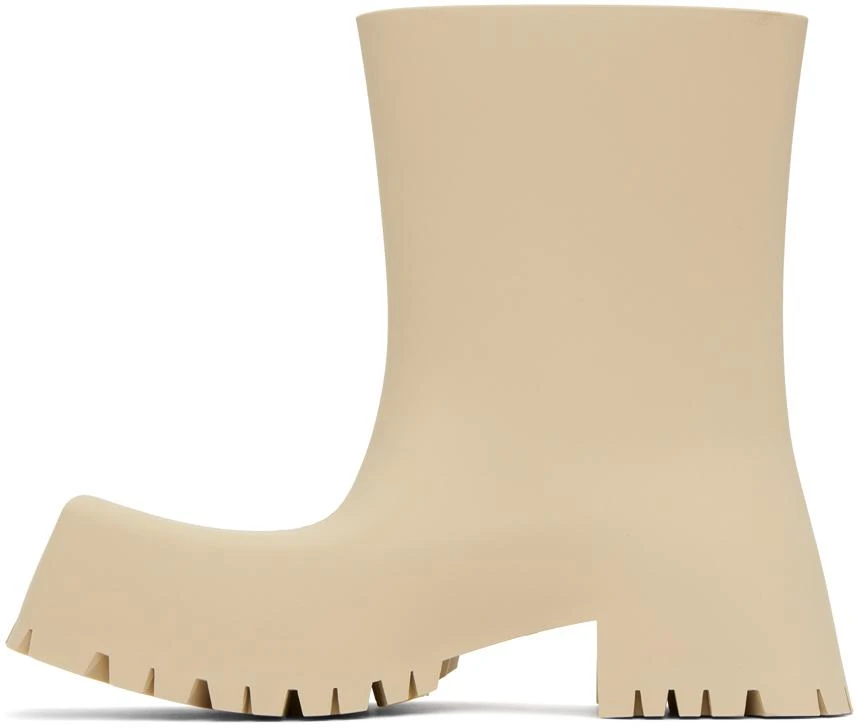 商品Balenciaga|Beige Trooper Ankle Boots,价格¥3391,第3张图片详细描述