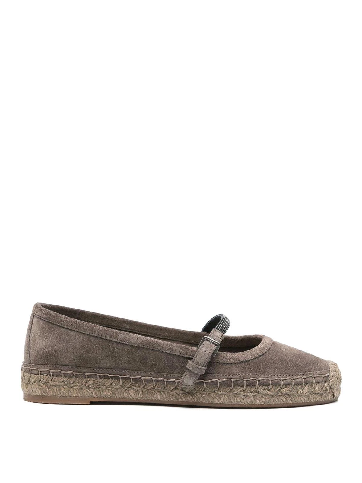 商品Brunello Cucinelli|Brunello Cucinelli 女士休闲鞋 MZSFG2883C8187TAIGA 棕色,价格¥6075,第1张图片