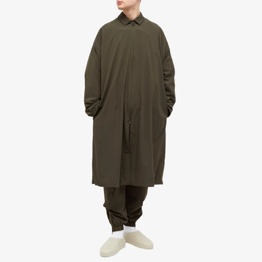 商品Essentials|Fear of God ESSENTIALS Spring Nylon Car Coat - Ink,价格¥1676,第4张图片详细描述