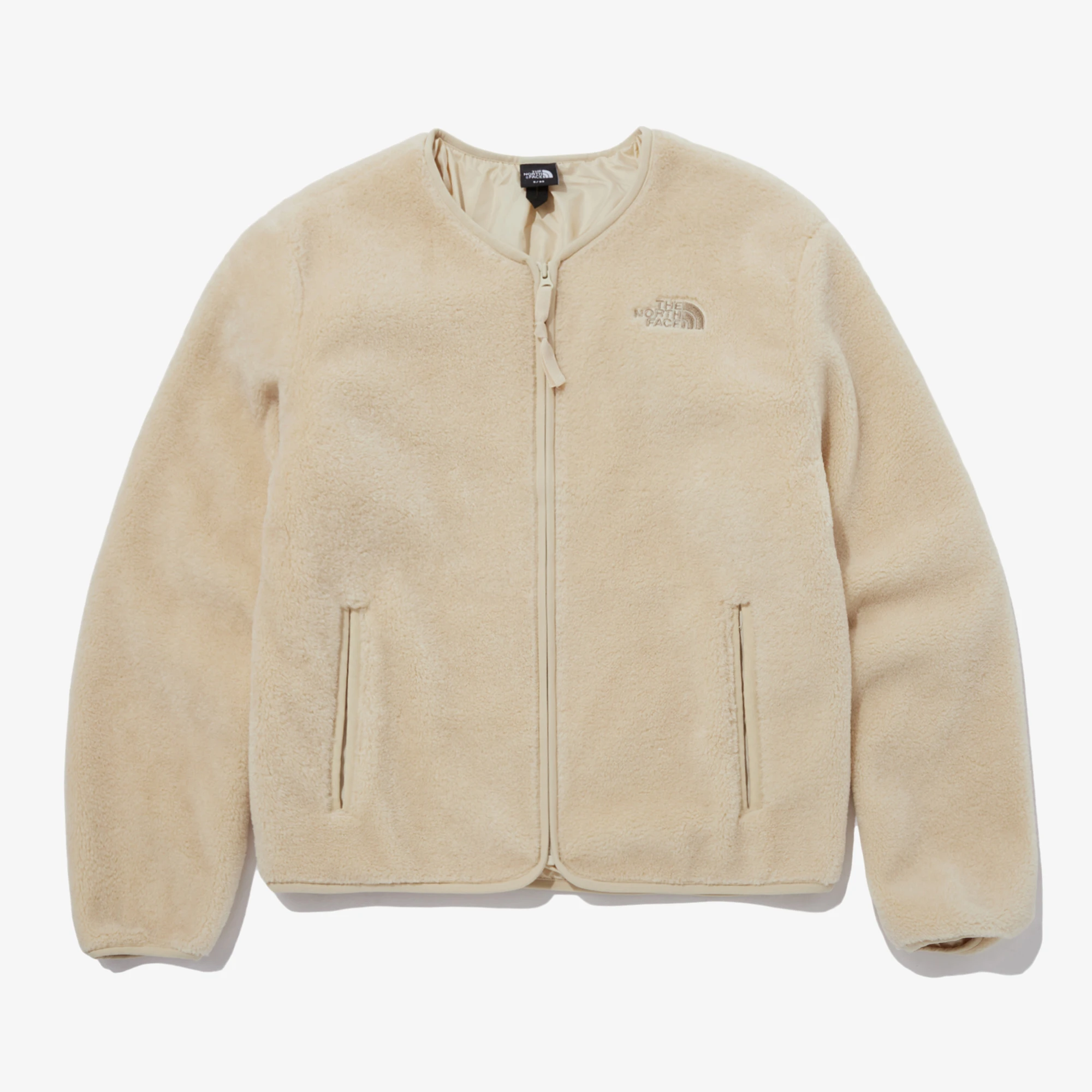 商品The North Face|【Brilliant|北面特惠】北面女式 Camper 抓绒开衫 W'S CAMPER FLEECE CARDIGAN BEIGE NJ4FP85A,价格¥1027,第1张图片
