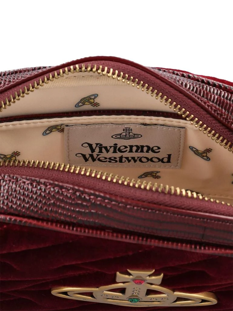 商品Vivienne Westwood|Anna Velvet Camera Bag,价格¥1949,��第5张图片详细描述