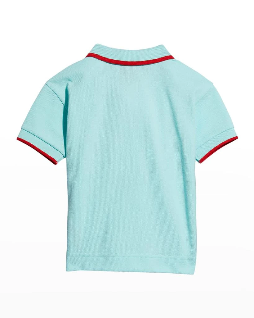 商品Burberry|Boy's Mini Samuel Polo Shirt, Size 6M-2Y,价格¥1082,第2张图片详细描述