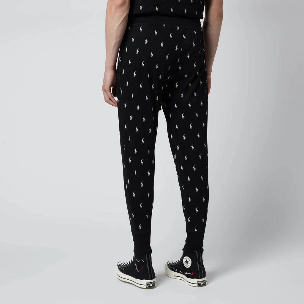 商品Ralph Lauren|Polo Ralph Lauren Men's Liquid Cotton Printed Slim Jogger Pants - Polo Black,价格¥523,第2张图片详细描述