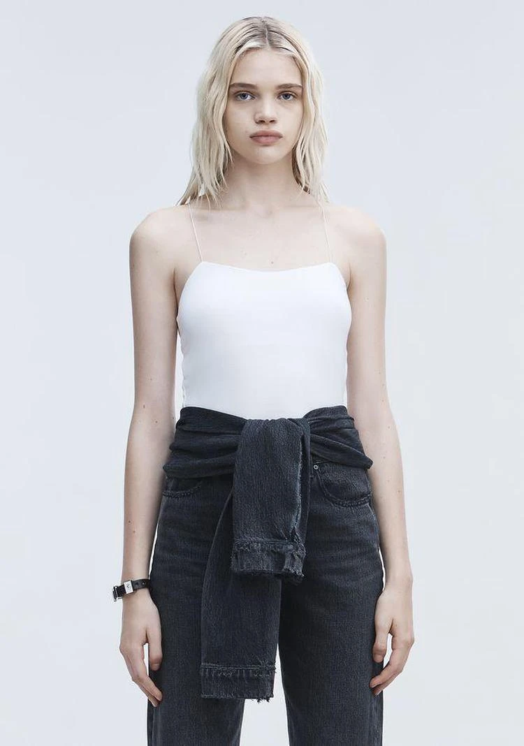 商品Alexander Wang|SPANDEX STRAPPY CAMI 镂空吊带上衣,价格¥347,第2张图片详细描述