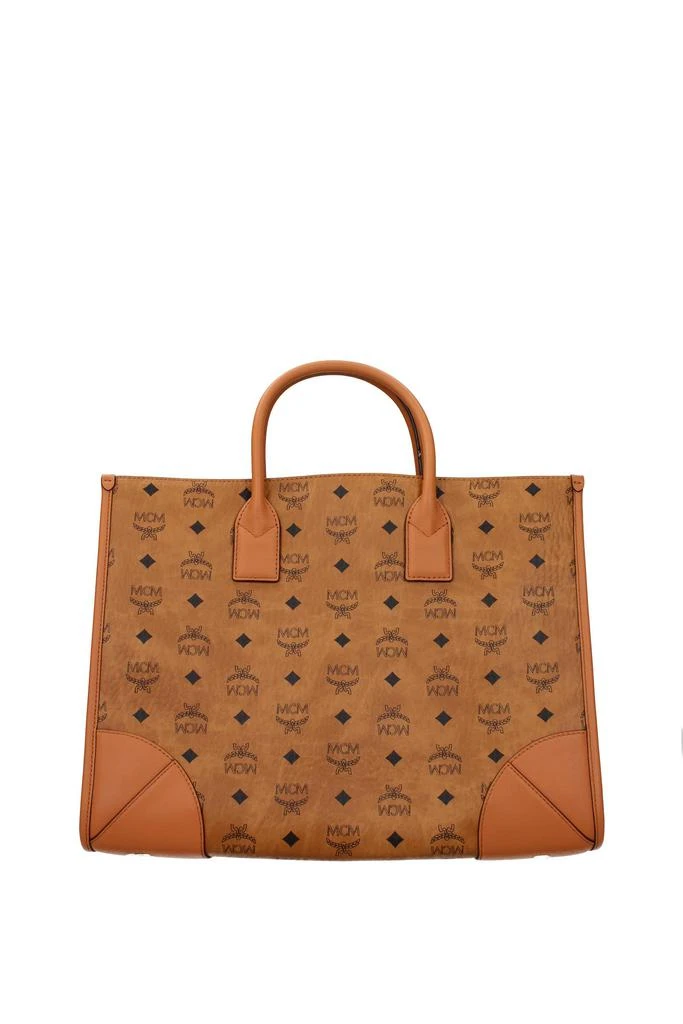 商品MCM|Handbags munich tote Leather Brown,价格¥6312,第1张图片