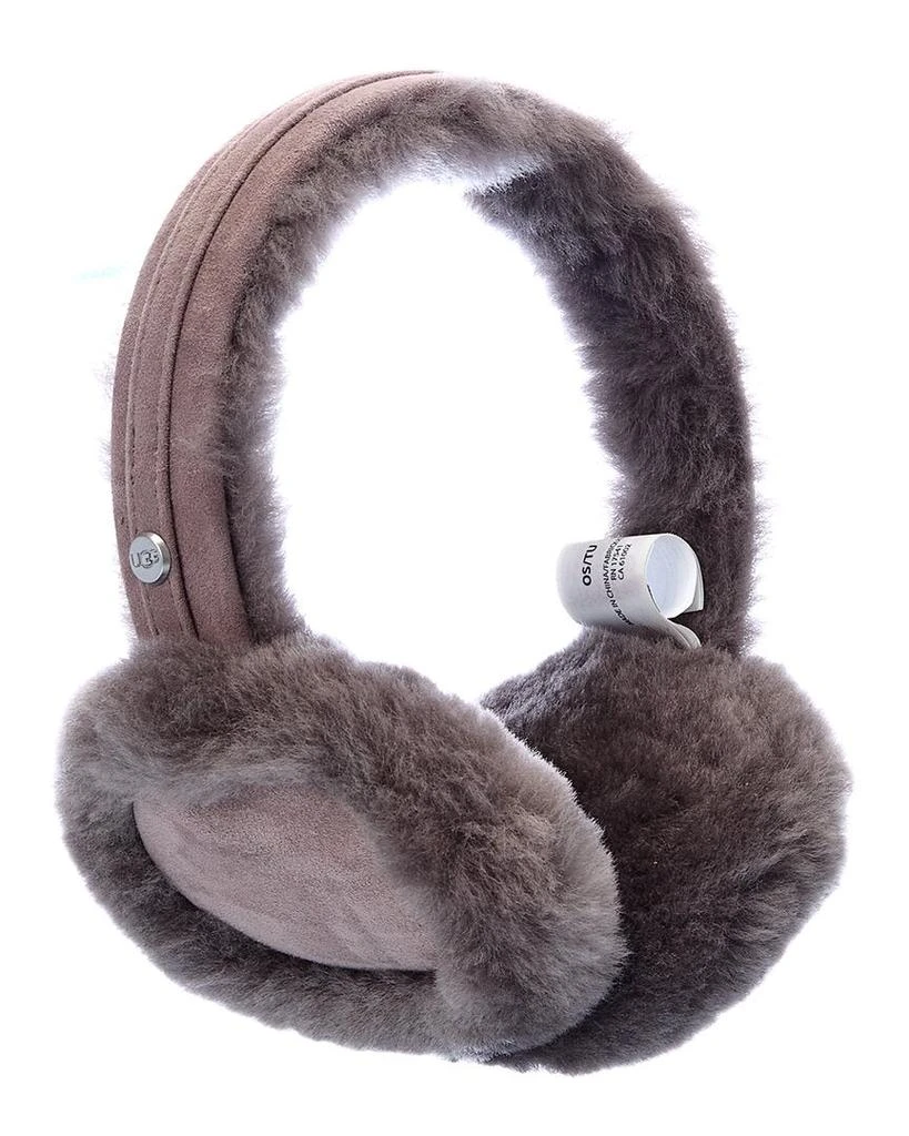 商品UGG|UGG Center Strip Suede Earmuffs,价格¥279,第2张图片详细描述