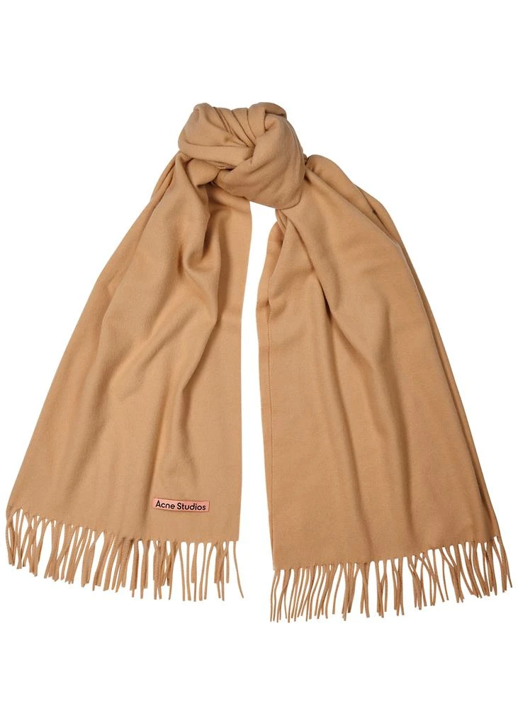 商品Acne Studios|Canada camel wool scarf,价格¥1563,第1张图片