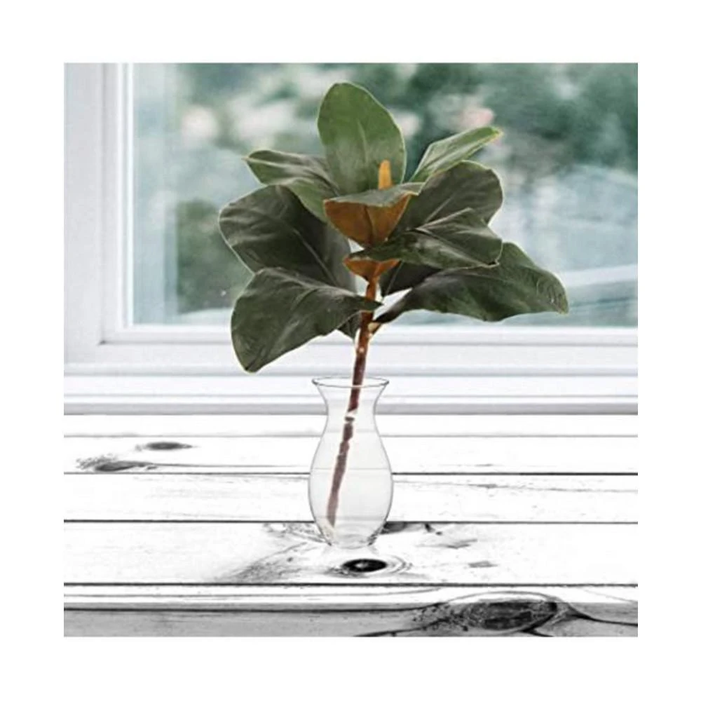 商品Floral Home|12" Magnolia Leaf Pick Realistic Faux Greenery | Home Decor,价格¥312,第2张图片详细描述
