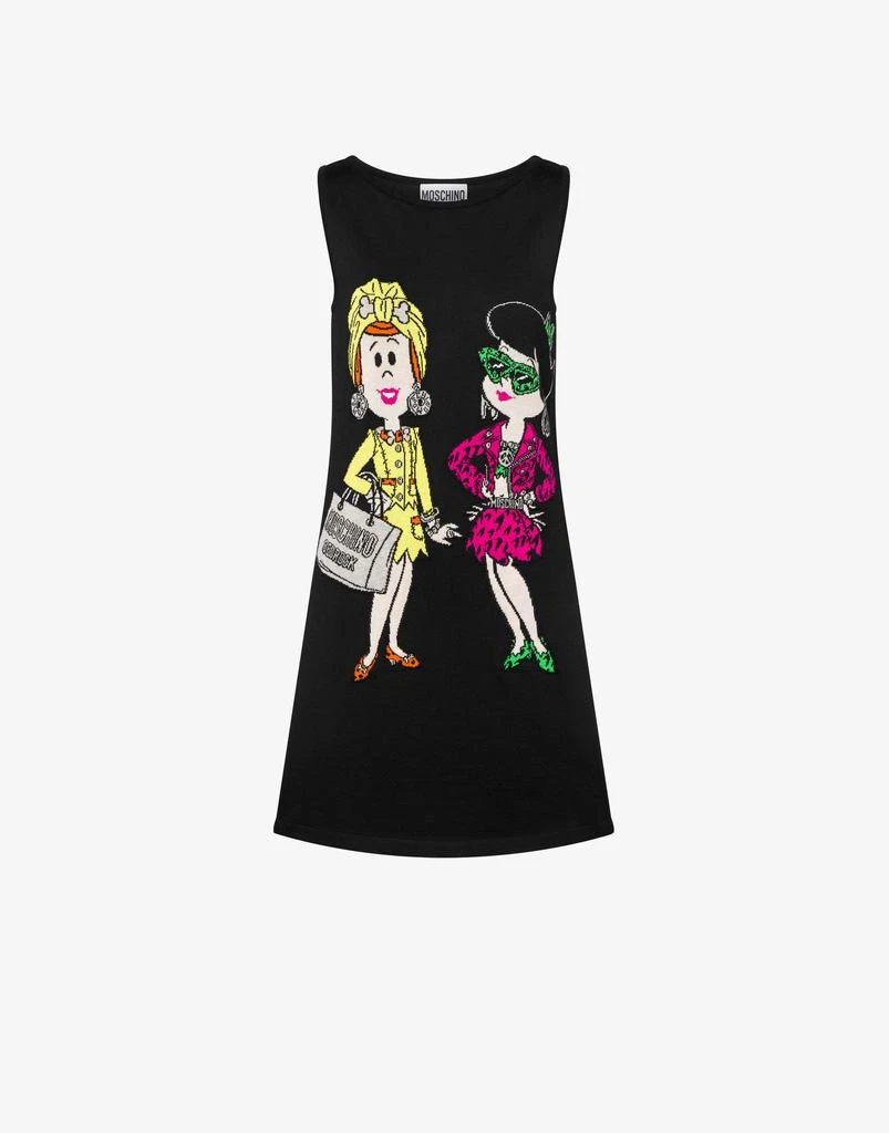 商品Moschino|Moschino X The Flintstones™ Dress,价格¥3152,第1张图片
