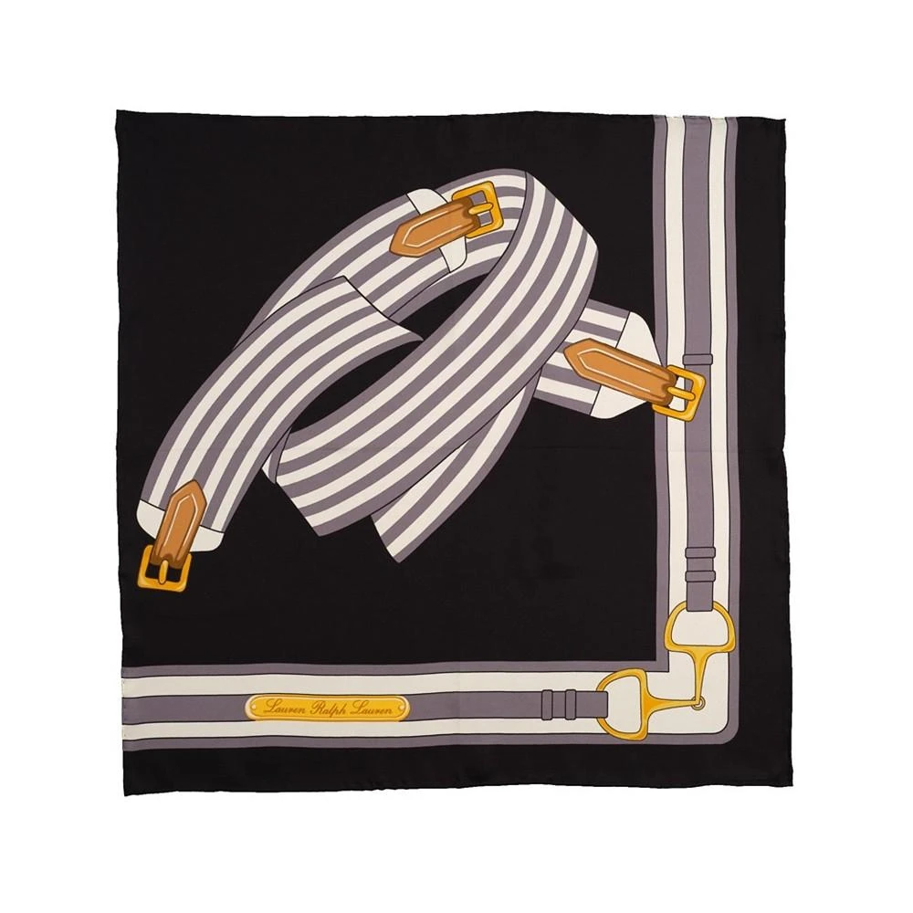 商品Ralph Lauren|Anastasia Multi Heritage Square Scarf,价格¥414,第1张图片详细描述