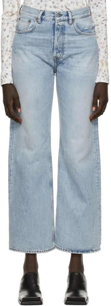 商品Acne Studios|Blue 2021 Bootcut Jeans,价格¥1645,第1张图片