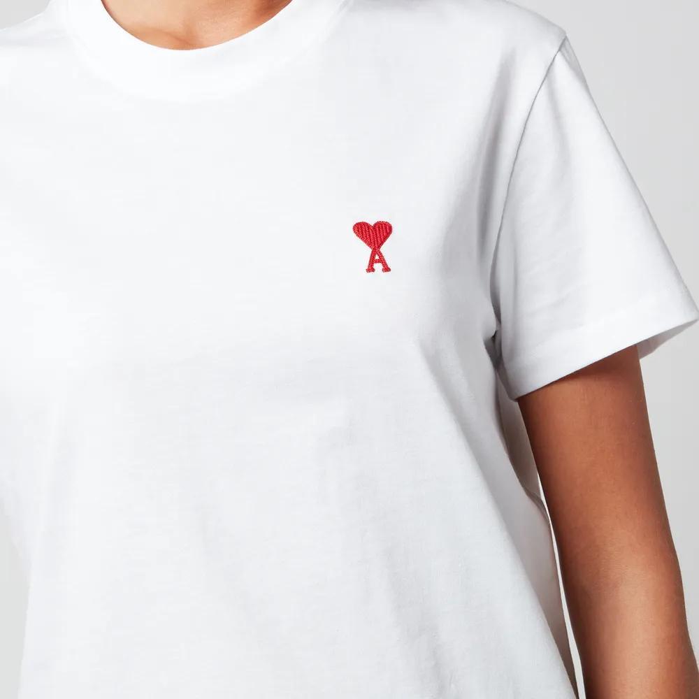 商品AMI|女式 De Coeur系列 T恤 白色,价格¥730,第6张图片详细描述
