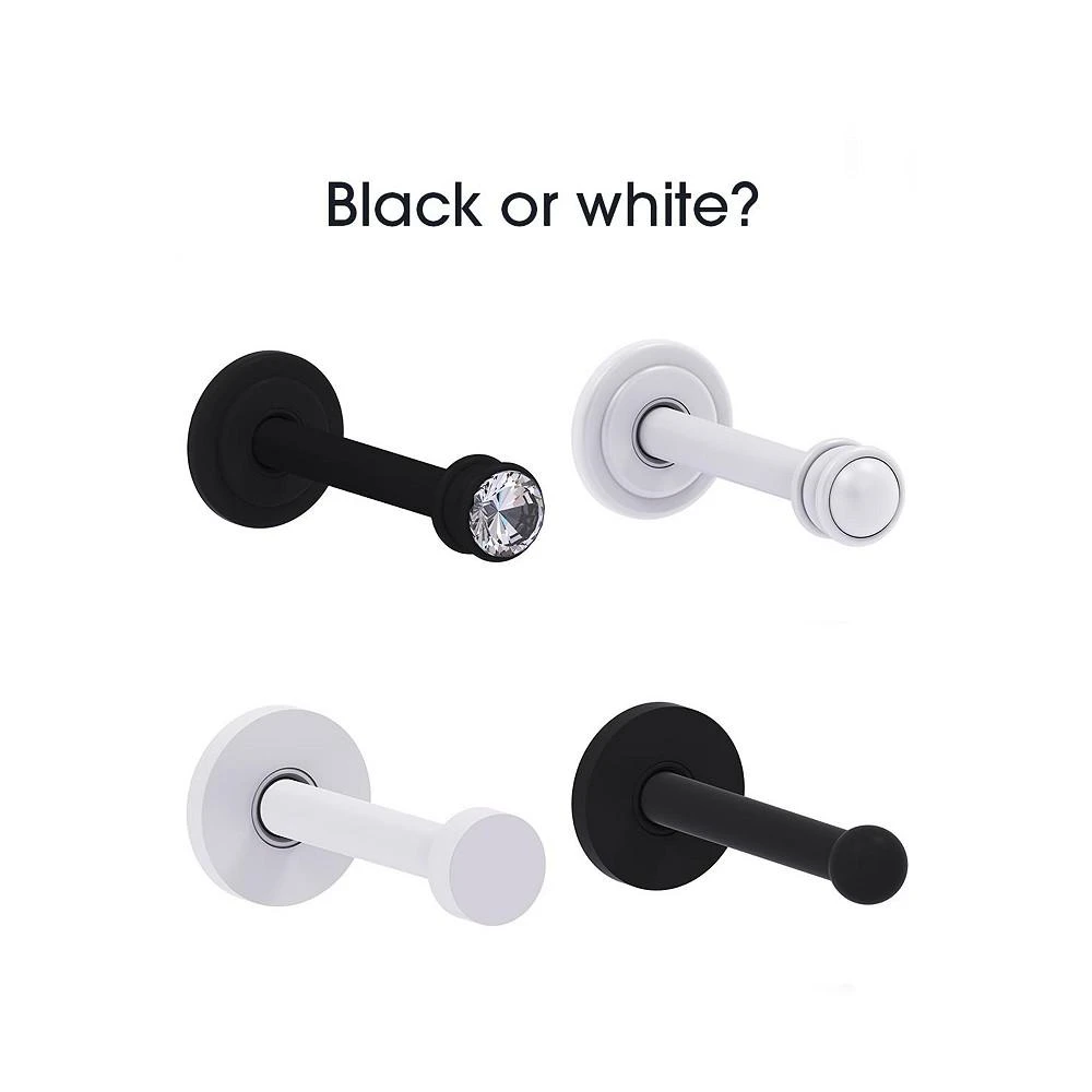 商品Allied Brass|Modern Retractable Wall Hook,价格¥547,第2张图片详细描述