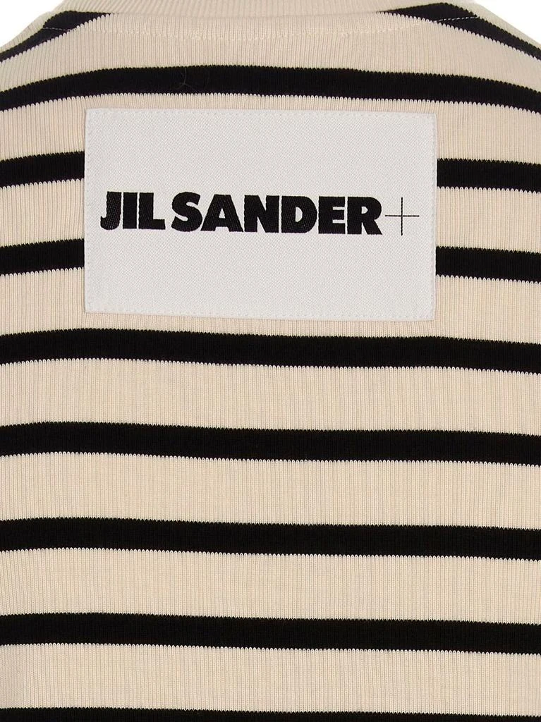 商品Jil Sander|Jil Sander+ Striped Crewneck T-Shirt,价格¥1753,第4张图片详细描述