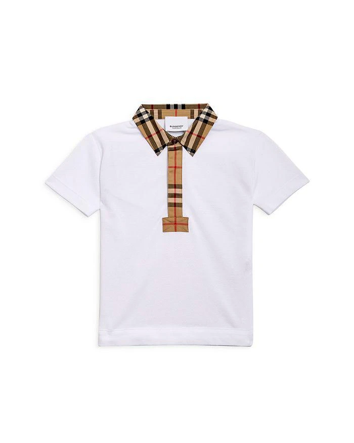 商品Burberry|Boys' Johane Piqué Polo Shirt - Baby,价格¥842,第1张图片