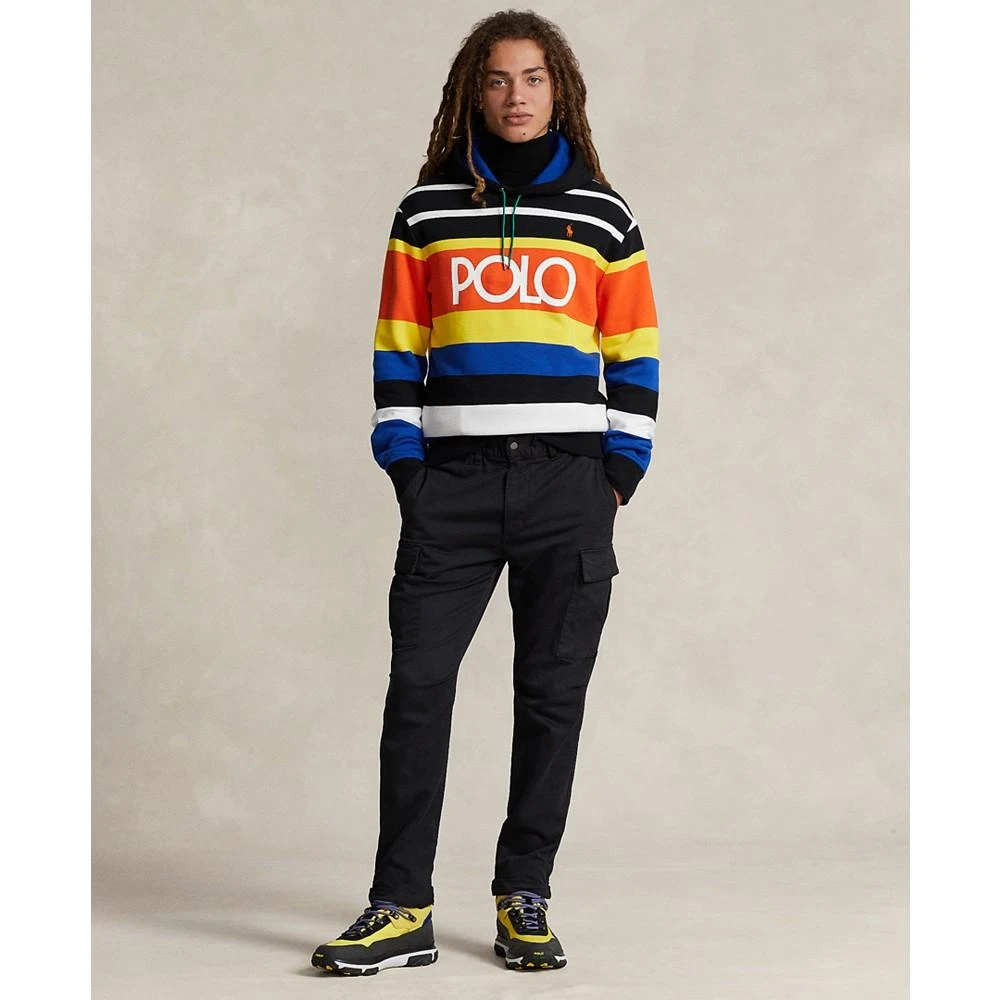 商品Ralph Lauren|Men's Logo Striped Fleece Hoodie,价格¥1457,第4张图片详细描述