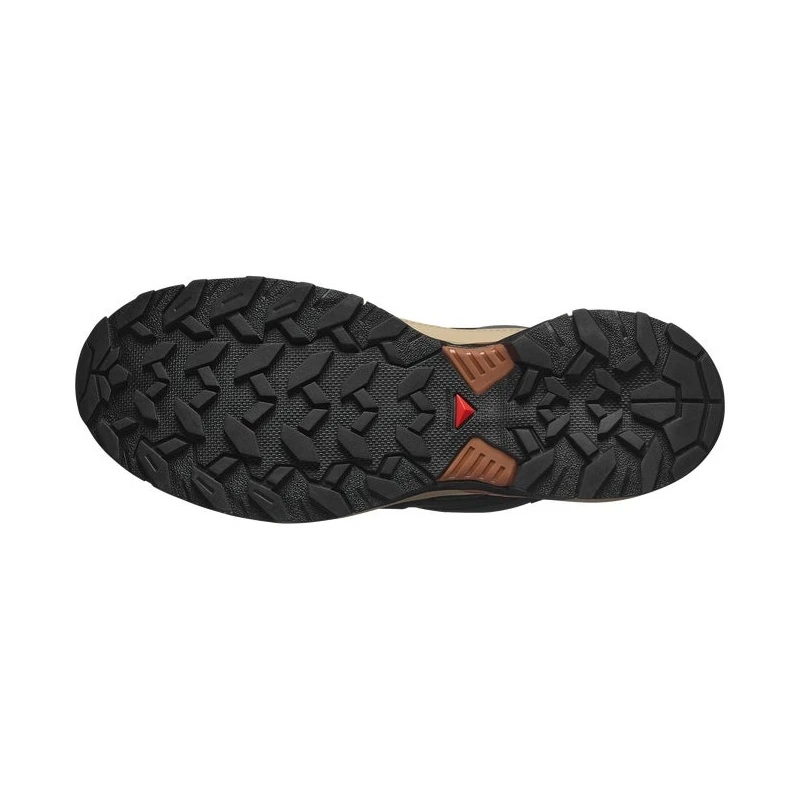 Salomon萨洛蒙 X ULTRA 360 GORE-TEX系列男士深灰色/米色/焦糖棕纺织登山鞋 商品