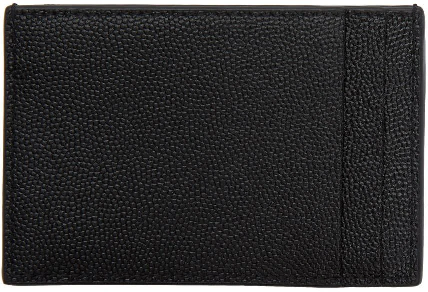 商品Yves Saint Laurent|Black Pebble Grained Uptown Card Holder,价格¥2744,第2张图片详细描述