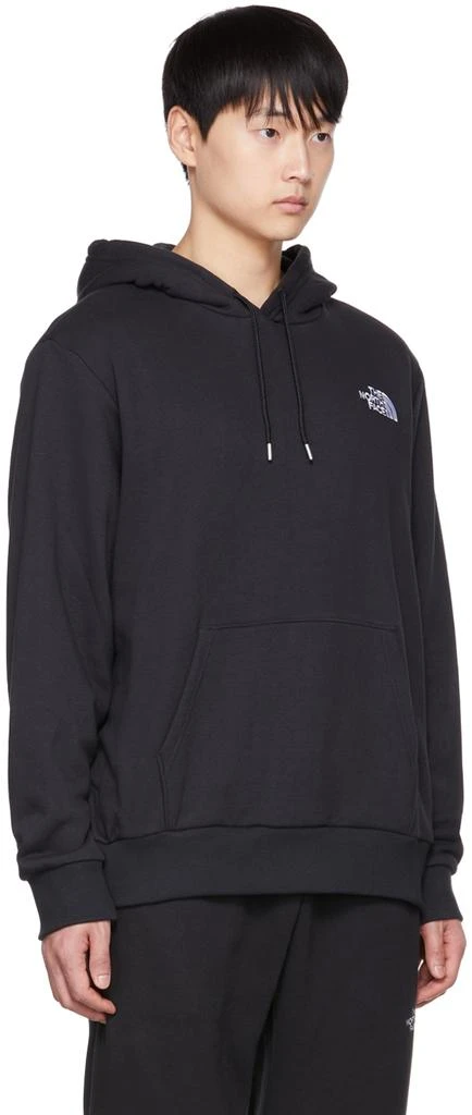 商品The North Face|Black Embroidered Hoodie,价格¥660,第2张图片详细描述