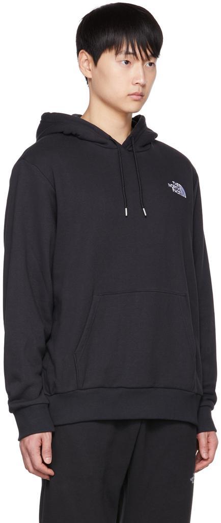 商品The North Face|Black Embroidered Hoodie,价格¥607,第4张图片详细描述