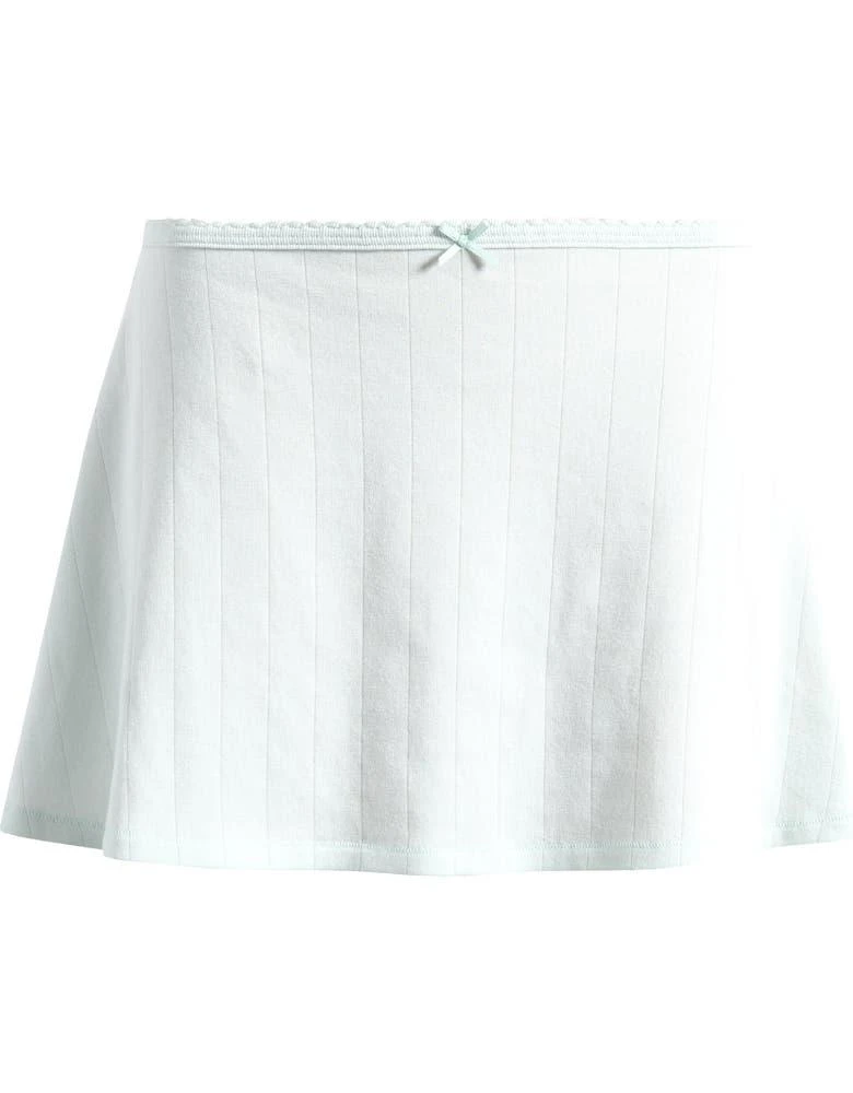 商品SKIMS|Drop Needle Pointelle Miniskirt,价格¥123,第3张图片详细描述