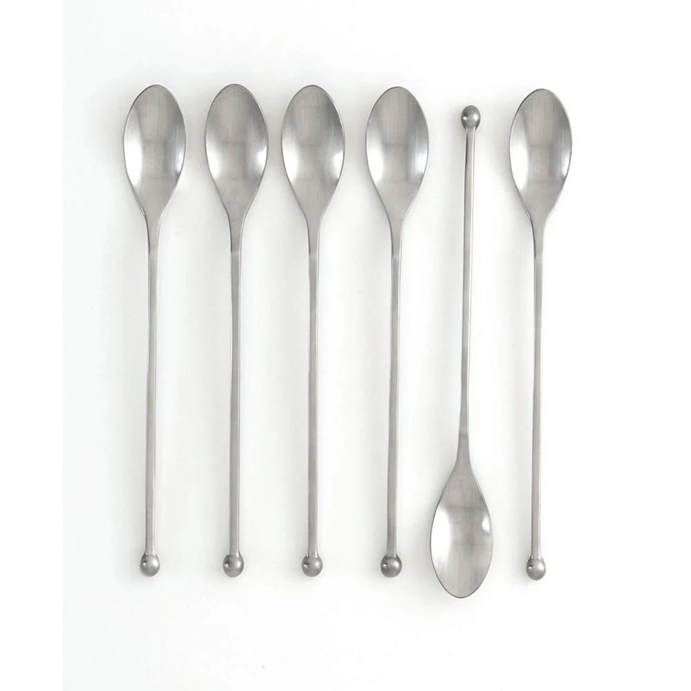 商品Knork|Modern Iced Tea 6 Piece Spoon Set,价格¥269,第2张图片详细描述