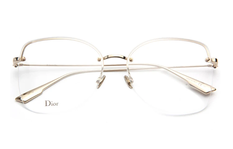 商品[国内直发] Dior|【可配度数】 迪奥 大框金属近视眼镜 方形 光学镜架 男女同款情侣款,价格¥1693,第7张图片详细描述
