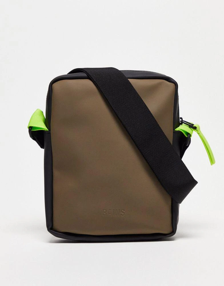 商品RAINS|Rains jet flight bag in brown,价格¥467,第1张图片