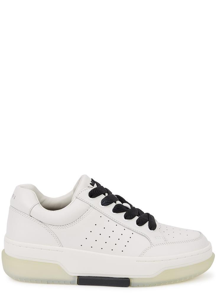 商品AMIRI|Stadium white leather sneakers,价格¥4424,第1张图片