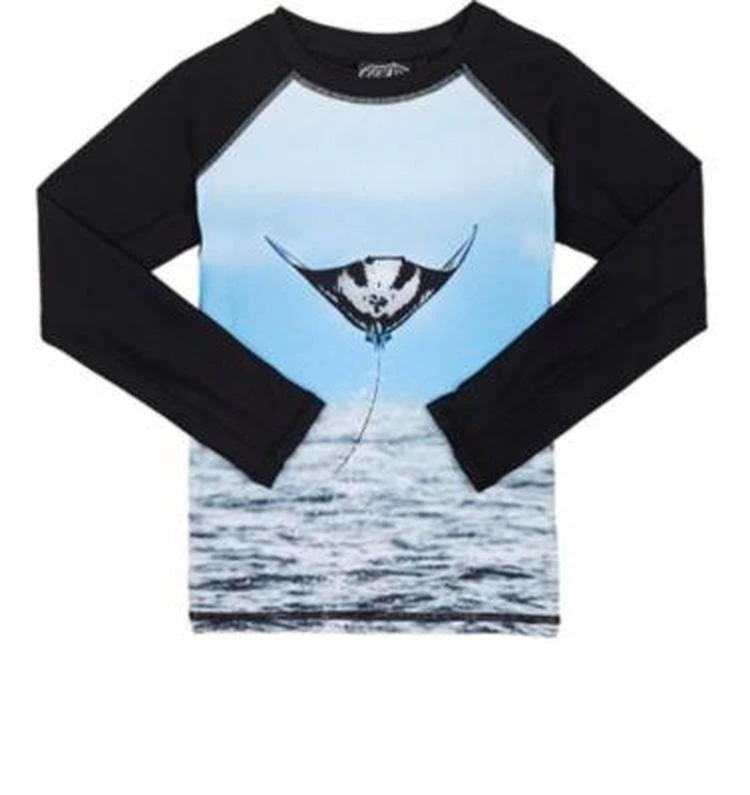 商品MOLO|Stingray-Print Long-Sleeve Rashguard,价格¥313,第1张图片