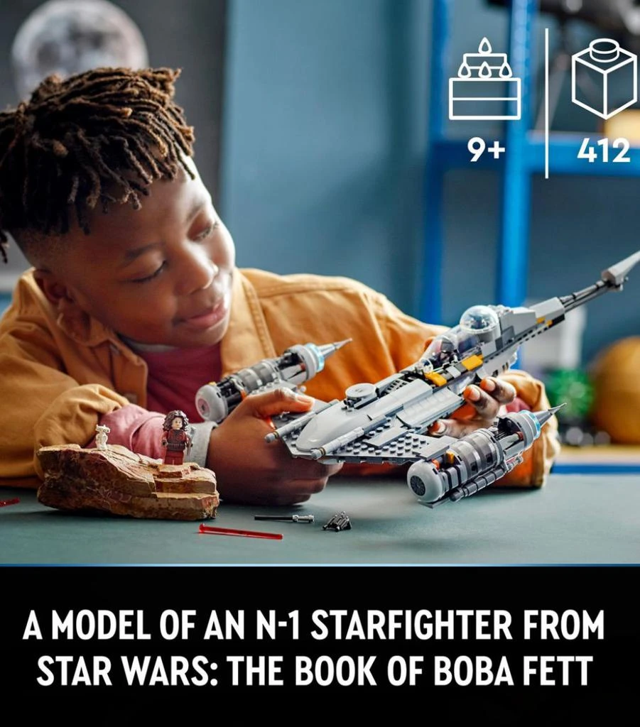 商品LEGO|Star Wars The Mandalorian's N-1 Starfighter 75325,价格¥637,第3张图片详细描述