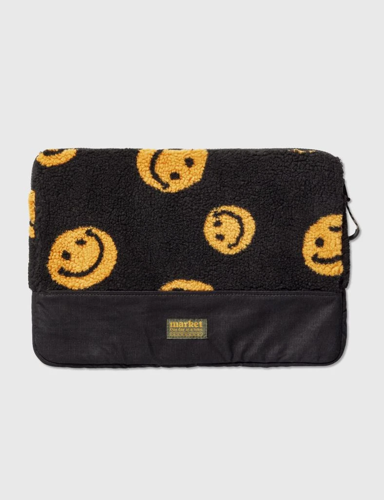 商品Market|Smiley® Vintage Sherpa Laptop Sleeve,价格¥364,第1张图片