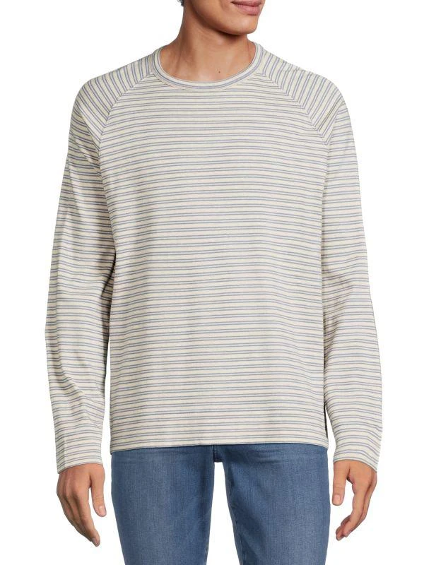 商品Vince|Striped Raglan Sleeve Tee,价格¥255,第1张图片