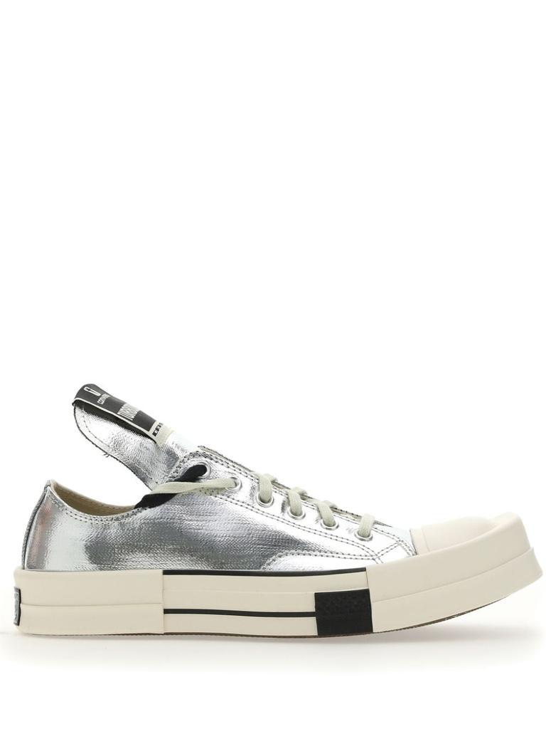 商品Converse|CONVERSE X DRKSHWD Sneakers Silver,价格¥1334,第1张图片
