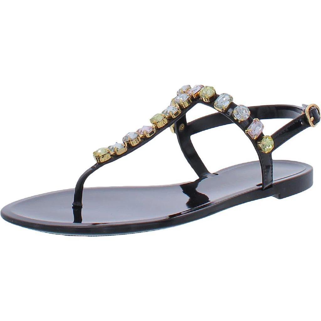 商品Stuart Weitzman|Stuart Weitzman Womens Jaide Slingback Embellished Jelly Sandals,价格¥504,第1张图片