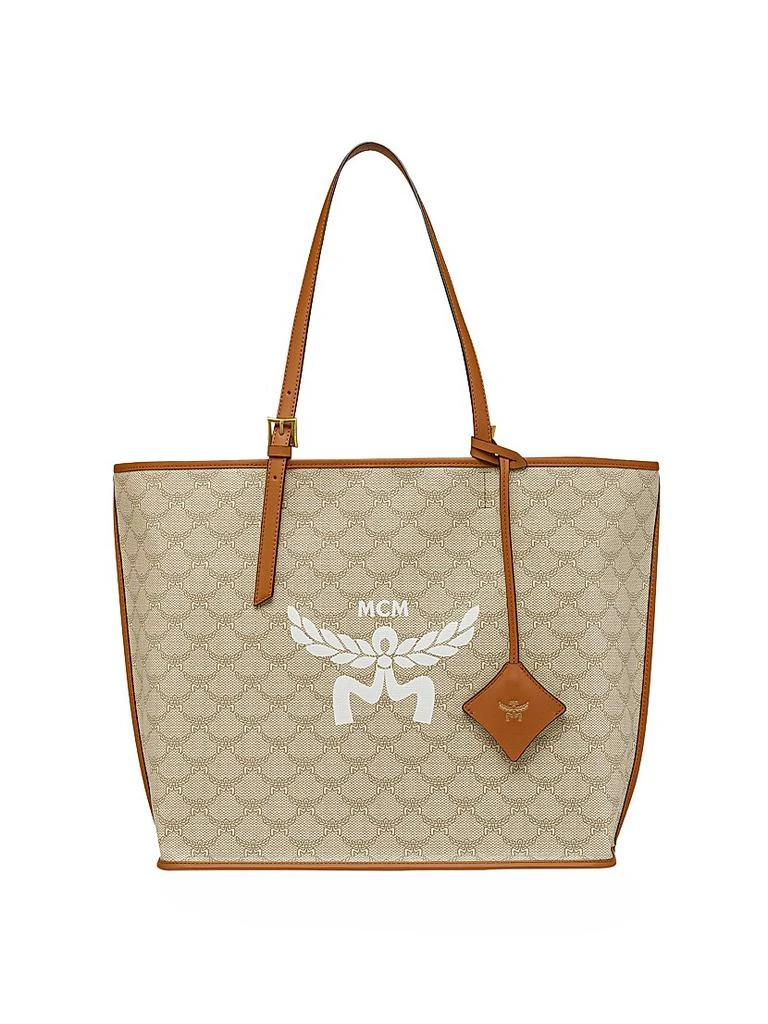 商品MCM|Medium Himmel Coated Canvas Shopper Bag,价格¥5078,第1张图片