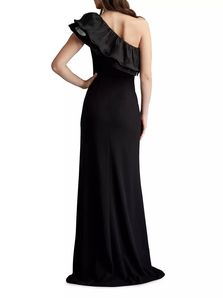 商品Tadashi Shoji|Ruffled One-Shoulder Gown,价格¥3432,第5张图片详细描述