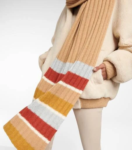 商品Loro Piana|条纹羊绒围巾,价格¥7904,第3张图片详细描述