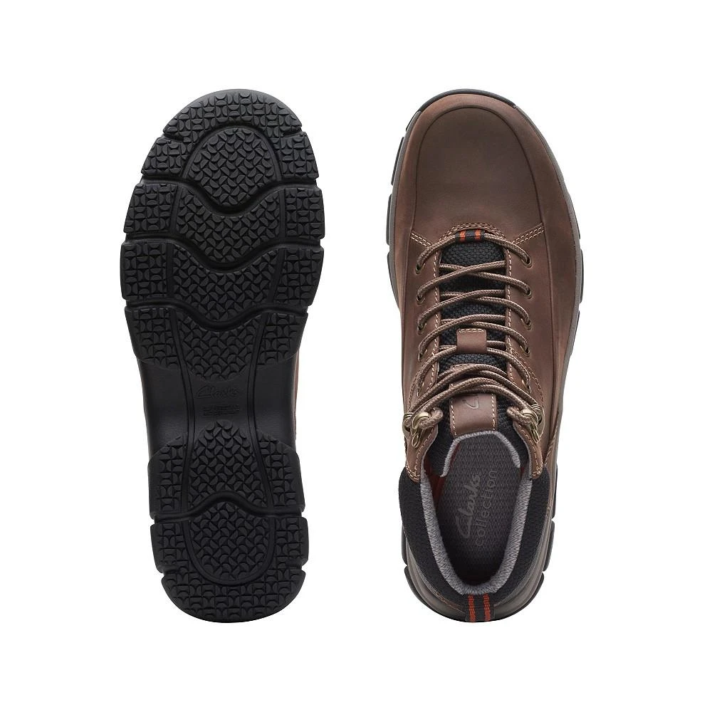 商品Clarks|Men's Collection Walpath Mid Leather Lace Up Boots,价格¥636,第4张图片详细描述