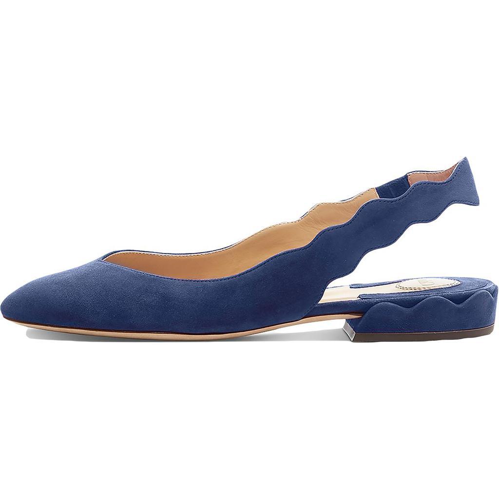 商品Chloé|Chloe Womens Laurena Suede Dress Slingbacks,价格¥3269,第6张图片详细描述