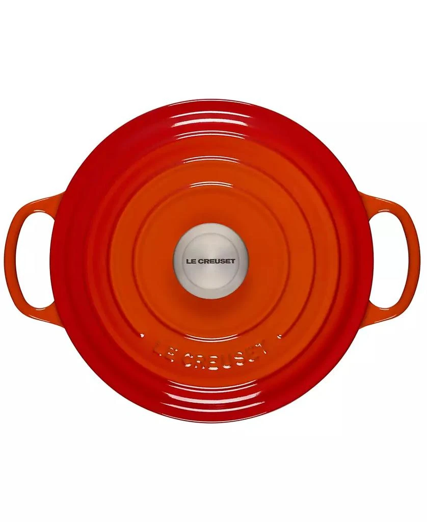 商品Le Creuset|4.5-Qt. Signature Enameled Cast Iron Round Dutch Oven,价格¥2887,第2张图片详细描述