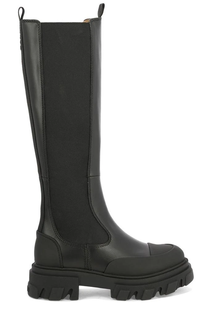 商品Ganni|Ganni Knee-High Chelsea Boots,价格¥4064,第1张图片