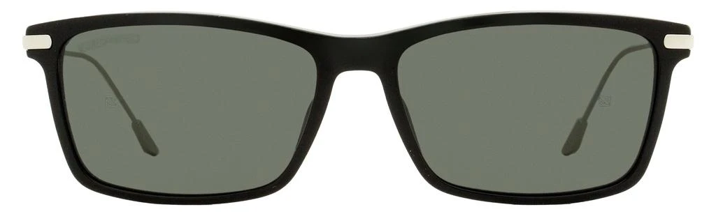 商品Longines|Longines Men's Rectangular Sunglasses LG0023 01A Black/Palladium 58mm,价格¥1099,第2张图片详细描述