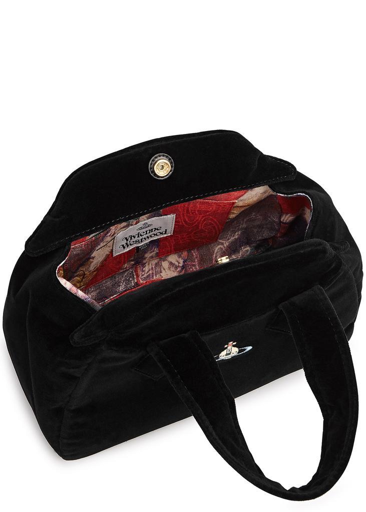商品Vivienne Westwood|Yasmine Archive medium velvet top handle bag,价格¥2980,第6张图片详细描述