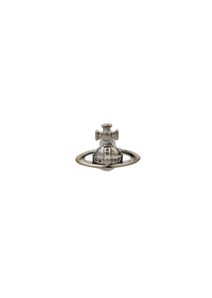 商品Vivienne Westwood|Lorelei orb gunmetal single stud earring,价格¥419,第1张图片