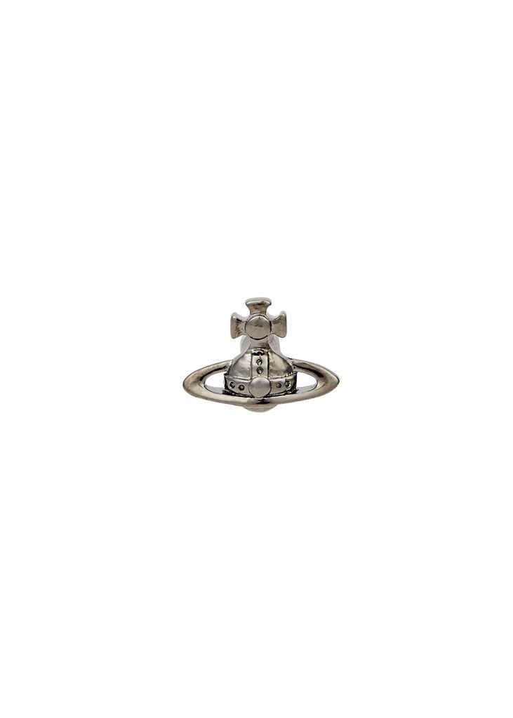 商品Vivienne Westwood|Lorelei orb gunmetal single stud earring,价格¥356,第1张图片