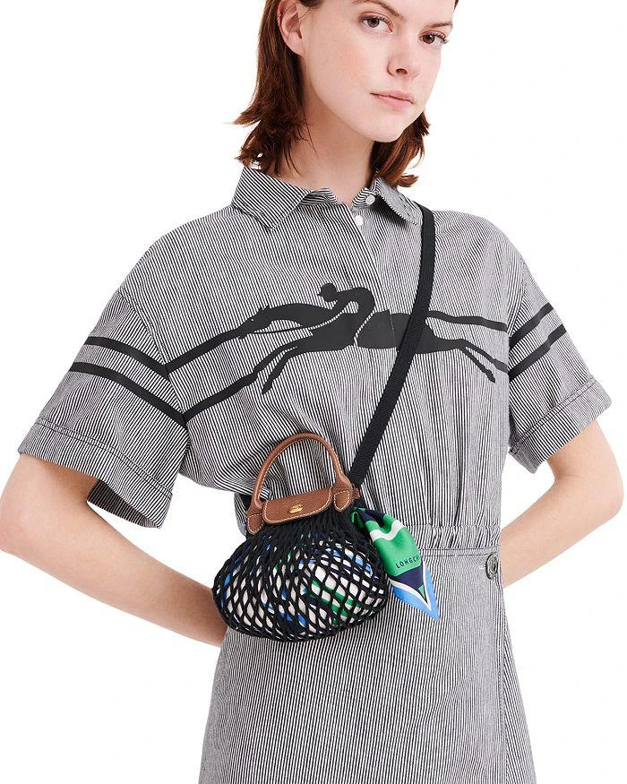 商品Longchamp|Le Pliage Filet XS Mesh Bag,价格¥730,第2张图片详细描述