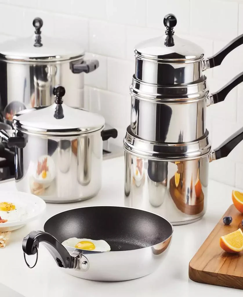 商品Farberware|Classic Series Stainless Steel 6-Qt. Saucepot & Lid,价格¥625,第4张图片详细描述