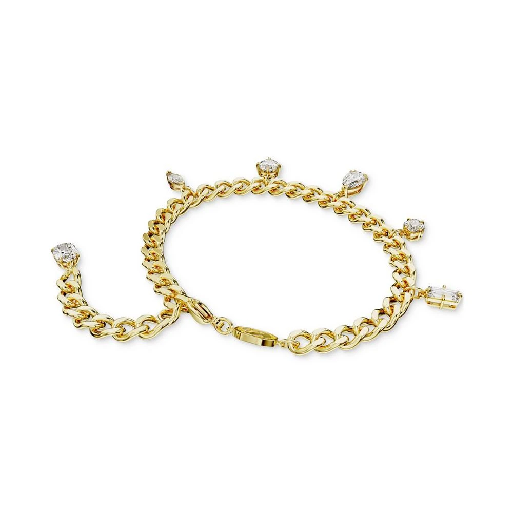 商品Swarovski|Gold-Tone Dextera Crystal Chain Bracelet,价格¥1318,第4张图片详细描述